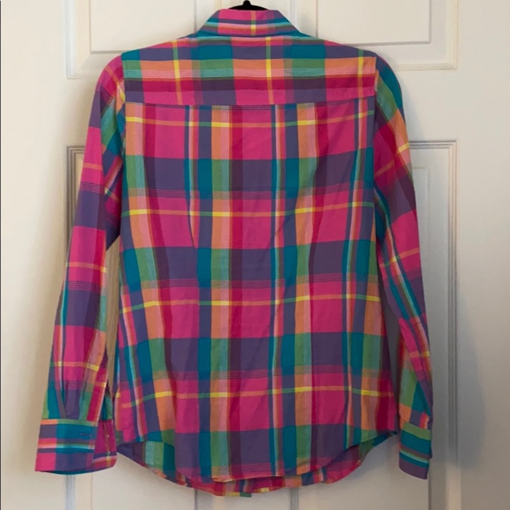Jcrew Multi Colored Button Down - image 3
